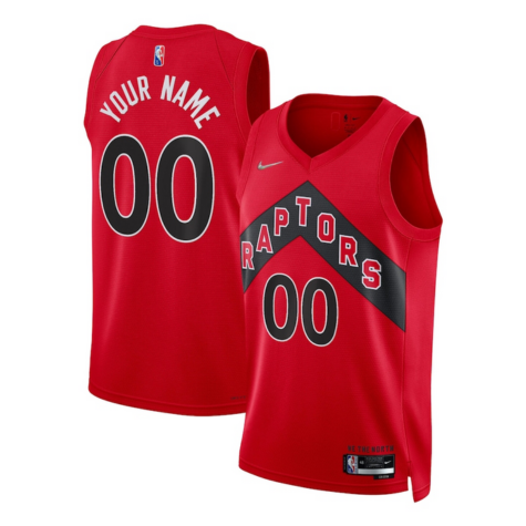 Men's Toronto Raptors Nike Red 2021_22 Diamond Swingman Custom Jersey - Icon Edition1.png