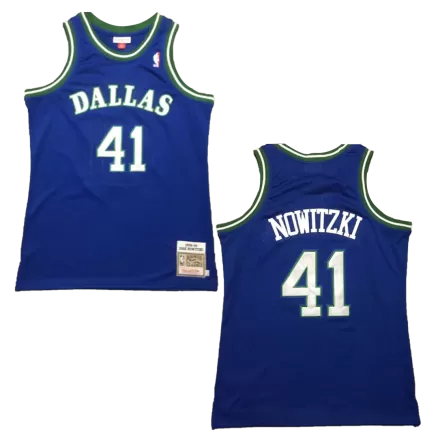 Men's Nowitzki #41 Dallas Mavericks NBA Classic Jersey 1998/99 - buybasketballnow