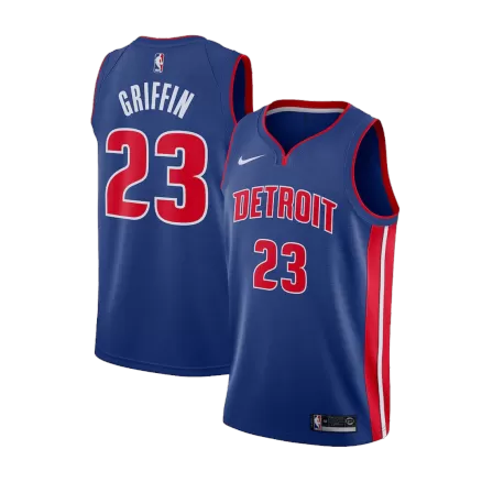 Men's Griffin #23 Detroit Pistons Swingman NBA Jersey - Icon Edition - buybasketballnow