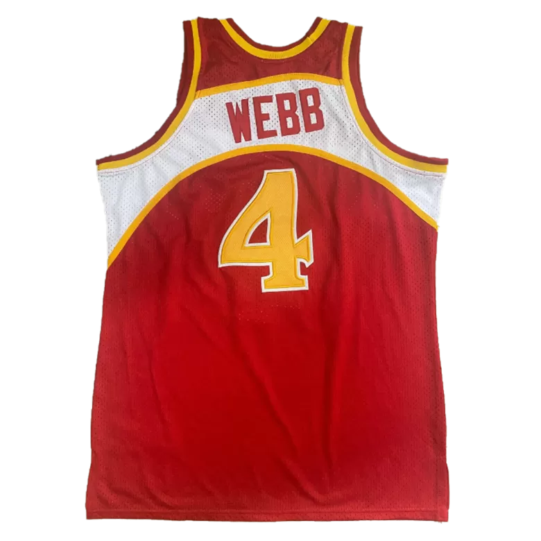 Men's Webb #4 Atlanta Hawks NBA Classic Jersey 1986/87 - buybasketballnow
