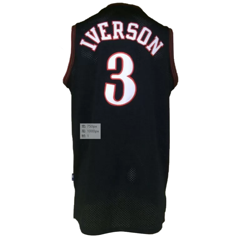 Men's Iverson #3 Philadelphia 76ers NBA Classic Jersey 1997/98 - buybasketballnow