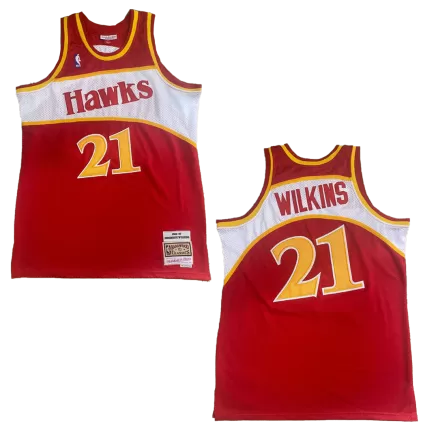 Men's Wilkins #21 Atlanta Hawks NBA Classic Jersey 1986/87 - buybasketballnow