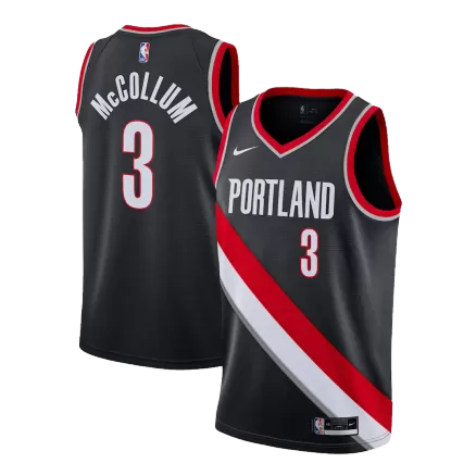 Men's McCollum #3 Portland Trail Blazers Swingman NBA Jersey - Icon Edition 2020/21 - buybasketballnow