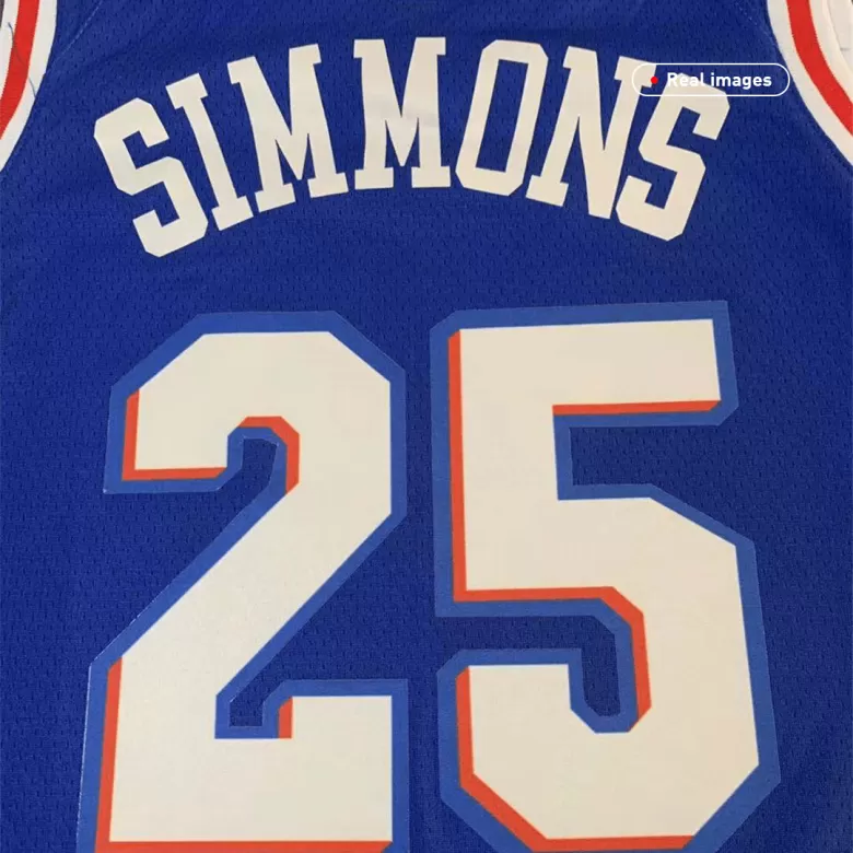 Men's Simmons #25 Philadelphia 76ers Swingman NBA Jersey - Icon Edition - buybasketballnow
