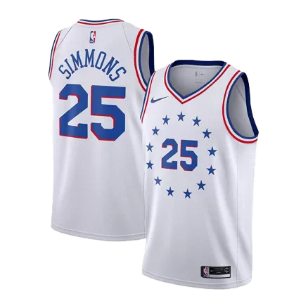 Men's Simmons #25 Philadelphia 76ers Swingman NBA Jersey - buybasketballnow