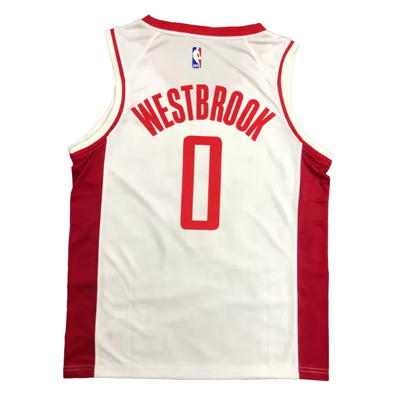 Men's Russell Westbrook #0 Houston Rockets Swingman NBA Jersey - Association Edition - buybasketballnow