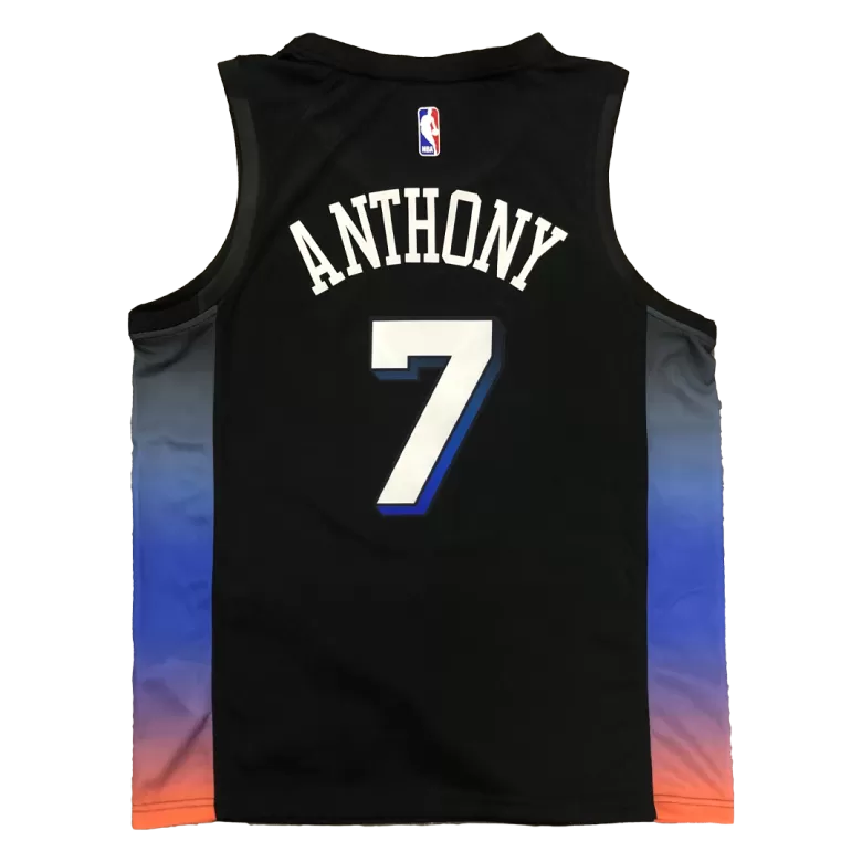Men's Carmelo Anthony #7 New York Knicks Swingman NBA Jersey - City Edition 2020/21 - buybasketballnow