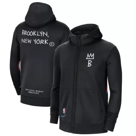 Men's Brooklyn Nets Hoodie Jacket NBA Jersey - buybasketballnow