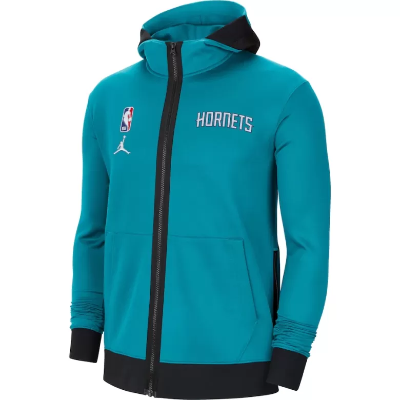 Men's Charlotte Hornets Hoodie Jacket NBA Jersey - buybasketballnow