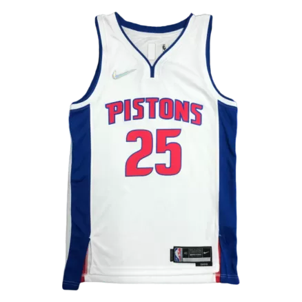 Men's Derrick Rose #25 Detroit Pistons Swingman NBA Jersey - Icon Edition 2021/22 - buybasketballnow