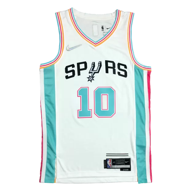 Nike Youth Jeremy Sochan San Antonio Spurs 2022 City Edition Swingman Jersey, Teal, Size: XL, Polyester