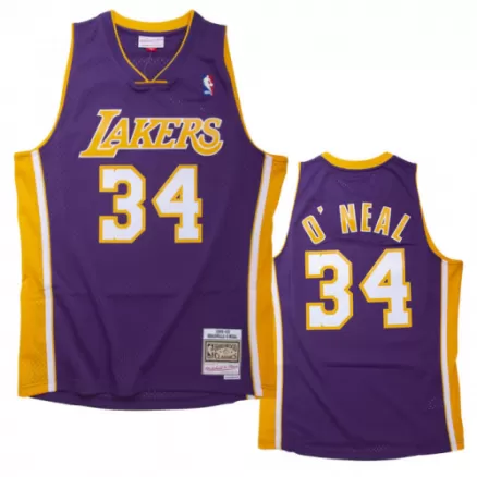 Men's Lakers O'NEAL #34 Los Angeles Lakers Swingman NBA Classic Jersey 1999/00 - buybasketballnow