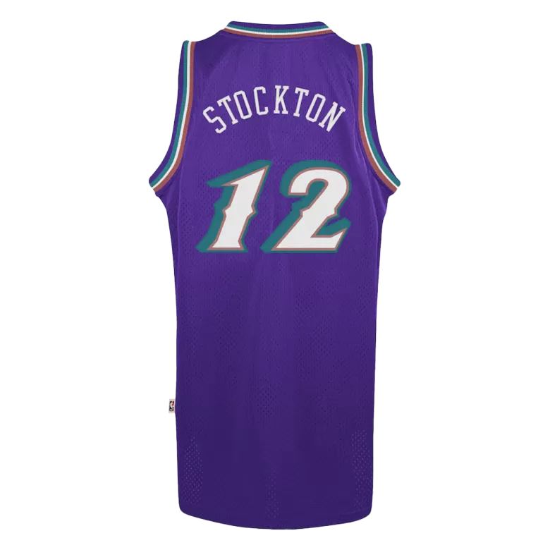 Men's John Stockton #12 Utah Jazz Swingman NBA Classic Jersey 1996/97 - buybasketballnow
