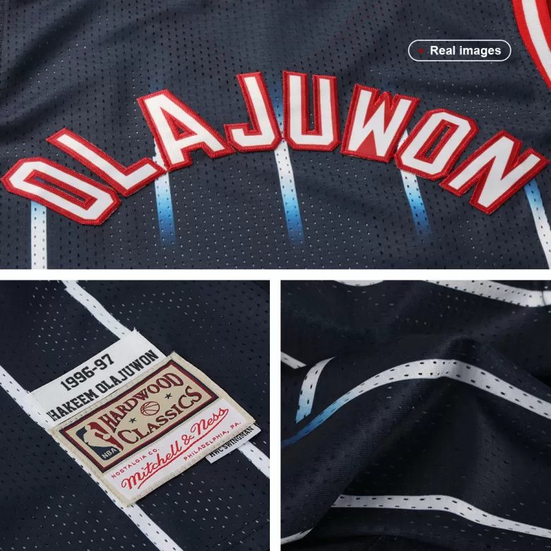 Men's Hakeem Olajuwon #34 Houston Rockets Swingman NBA Classic Jersey - buybasketballnow