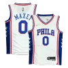 Men's Tyrese Maxey #0 Philadelphia 76ers Swingman NBA Jersey - Icon Edition 2021/22 - buybasketballnow