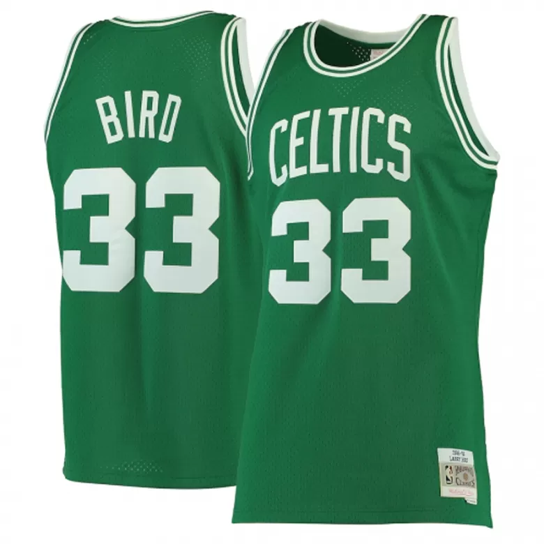 Men's Larry Bird #33 Boston Celtics Swingman NBA Classic Jersey 85-86 - buybasketballnow
