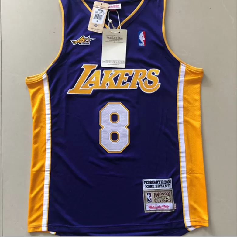 Men's Kobe Bryant #8 Los Angeles Lakers NBA Classic Jersey 00-01 - buybasketballnow