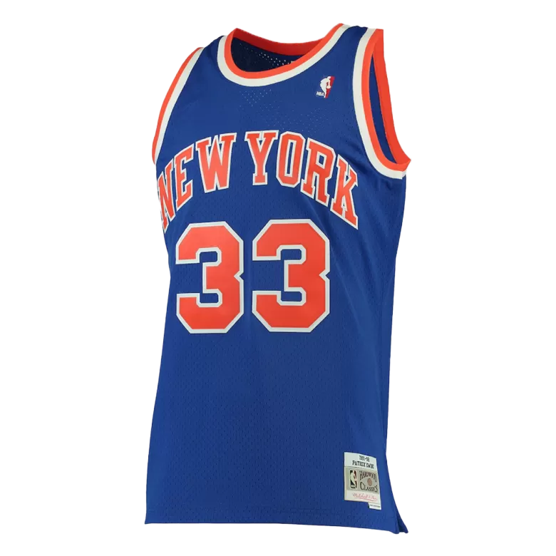 Patrick Ewing 33 New York Knicks 1997 Mitchell & Ness Gold