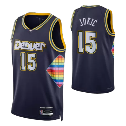 Men's Nikola Jokic #15 Denver Nuggets Swingman NBA Jersey - City Edition 2021/22 - buybasketballnow