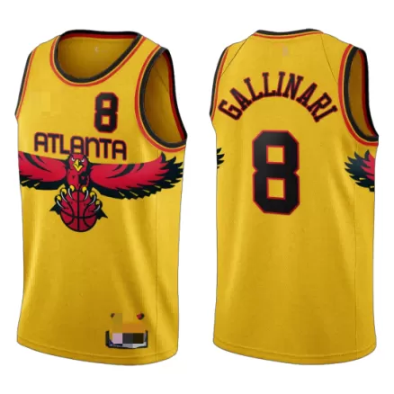 Men's Danilo Gallinari #8 Atlanta Hawks Swingman NBA Jersey - City Edition 2021/22 - buybasketballnow