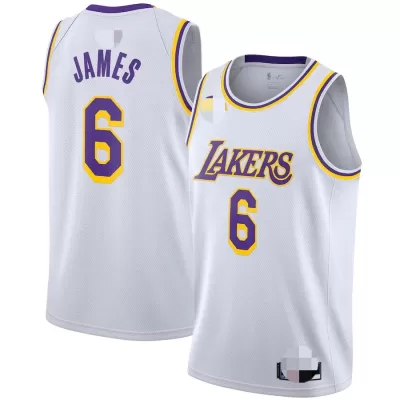 Men's LeBron James #6 Los Angeles Lakers Swingman NBA Jersey - Association Edition2020/21 - buybasketballnow