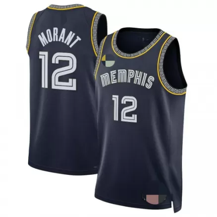 Men's Ja Morant #12 Memphis Grizzlies Swingman NBA Jersey - City Edition 2021/22 - buybasketballnow