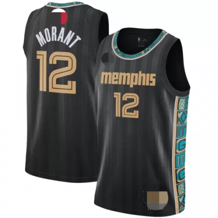 Men's Ja Morant #12 Memphis Grizzlies Swingman NBA Jersey - City Edition 2020/21 - buybasketballnow