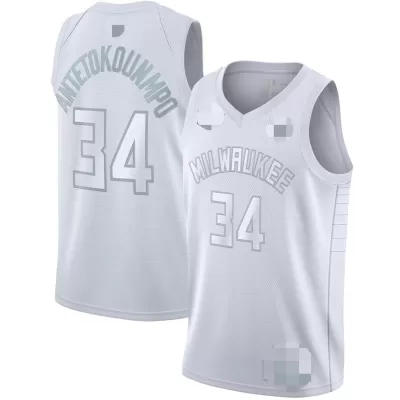 Men's Antetokounmpo #34 Milwaukee Bucks MVP NBA Jersey - buybasketballnow