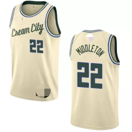 Men's Khris Middleton #22 Milwaukee Bucks Swingman NBA Jersey - City Edition - buybasketballnow