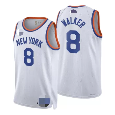 Men's Kemba Walker #8 New York Knicks NBA Jersey - Association Edition2021/22 - buybasketballnow