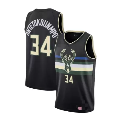 Men's Antetokounmpo #34 Milwaukee Bucks Swingman NBA Jersey 2020 - buybasketballnow