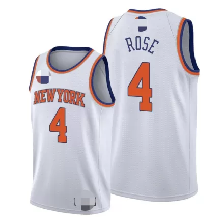 Men's Derrick Rose #4 New York Knicks Swingman NBA Jersey - Association Edition2020/21 - buybasketballnow