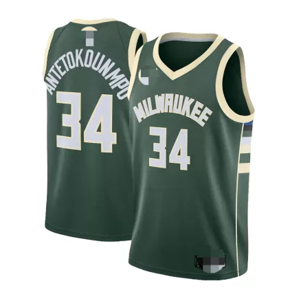 Men's Antetokounmpo #34 Milwaukee Bucks Swingman NBA Jersey - buybasketballnow