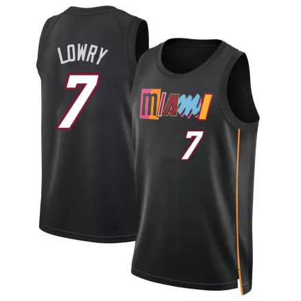 Men's Kyle Lowry #7 Miami Heat Swingman NBA Jersey - City Edition 2021/22 - buybasketballnow