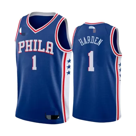 Men's James Harden #1 Philadelphia 76ers Swingman NBA Jersey - Icon Edition - buybasketballnow