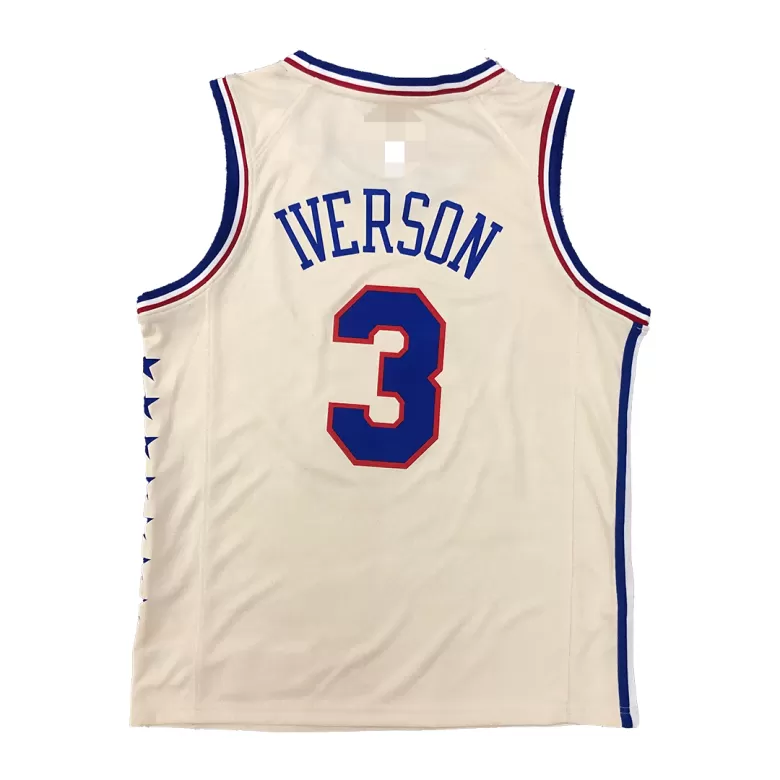 Men's Iverson #3 Philadelphia 76ers Swingman NBA Jersey 2021 - buybasketballnow