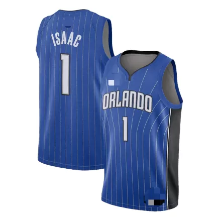 Men's Isaac #1 Orlando Magic Swingman NBA Jersey - Icon Edition - buybasketballnow