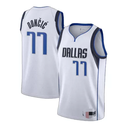 Men's Doncic #77 Dallas Mavericks Swingman NBA Jersey - Association Edition2020/21 - buybasketballnow