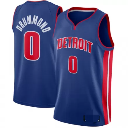 Men's Andre Drummond #0 Detroit Pistons Swingman NBA Jersey - Icon Edition - buybasketballnow