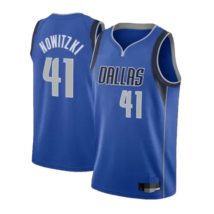 Men's Nowitzki #41 Dallas Mavericks Swingman NBA Jersey - Icon Edition - buybasketballnow