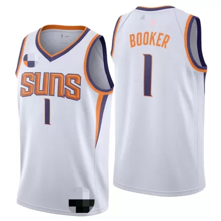Men's Devin Booker #1 Phoenix Suns Swingman NBA Jersey - Association Edition2019/20 - buybasketballnow