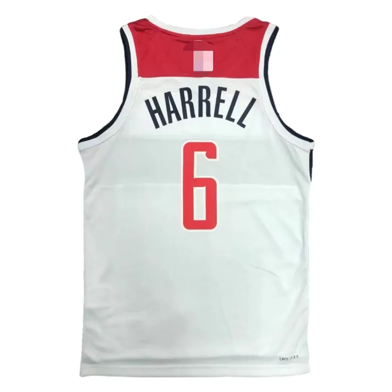 Men's Montrezl Harrell #6 Washington Wizards Swingman NBA Jersey - Association Edition2021/22 - buybasketballnow