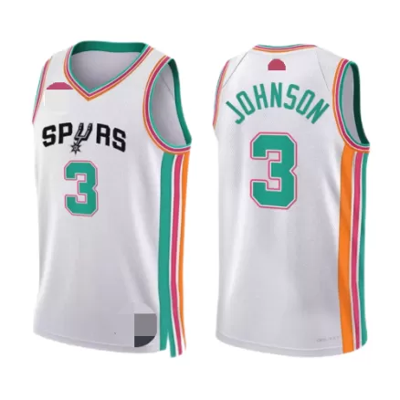 Men's Keldon Johnson #3 San Antonio Spurs Swingman NBA Jersey - City Edition 2021/22 - buybasketballnow