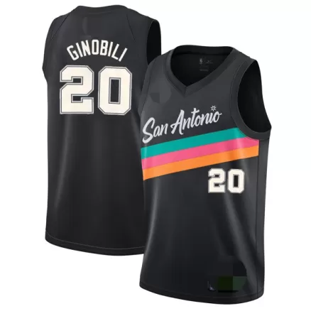 Men's Manu Ginobili #20 San Antonio Spurs Swingman NBA Jersey 2020/21 - buybasketballnow