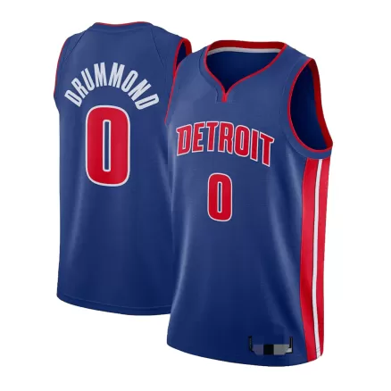 Men's Drummond #0 Detroit Pistons Swingman NBA Jersey - Icon Edition - buybasketballnow