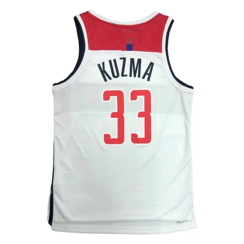 Men's Kyle Kuzma #33 Washington Wizards Swingman NBA Jersey - Association Edition2021/22 - buybasketballnow