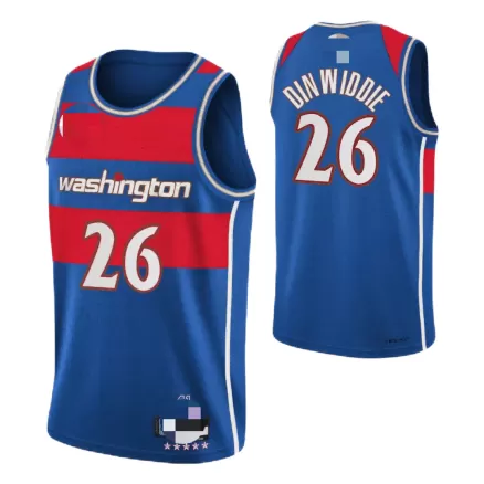 Men's Spencer Dinwiddie #26 Washington Wizards Swingman NBA Jersey - City Edition 2021/22 - buybasketballnow