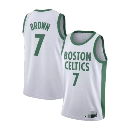 Men's Brown #7 Boston Celtics Swingman NBA Jersey - City Edition 2020/21 - buybasketballnow
