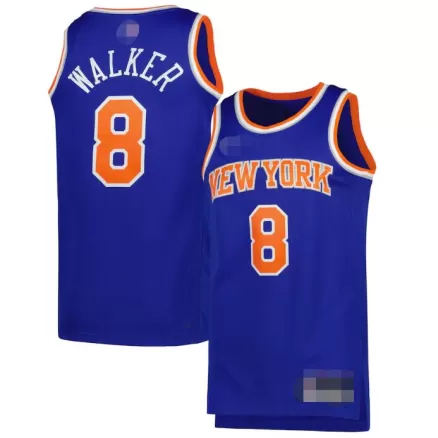 Men's Kemba Walker #8 New York Knicks Swingman NBA Jersey - Icon Edition 22/23 - buybasketballnow