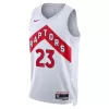 Men's Fred VanVleet #23 Toronto Raptors Swingman NBA Jersey - Association Edition2022 - buybasketballnow